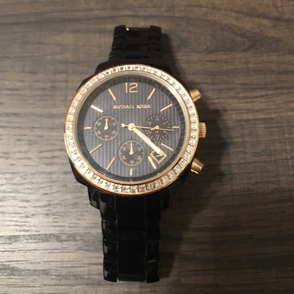 KORS Michael Kors Accessories - Black Michael Kors watch