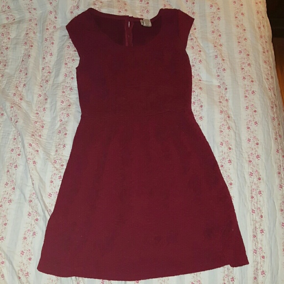 Maroon dress