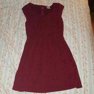 Maroon dress