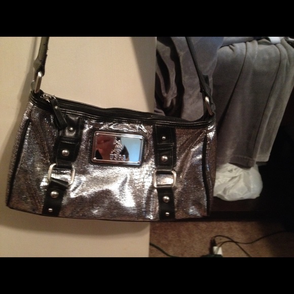 Polo metallic purse