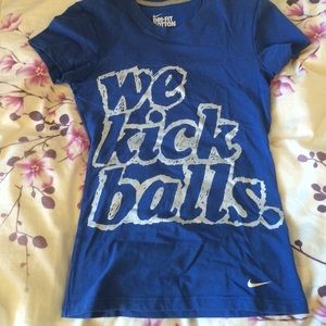 Nike dri-fit soccer tee