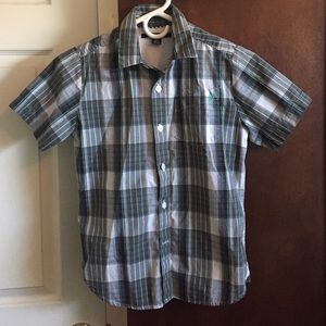 Boy's Volcom short sleeve button down shirt