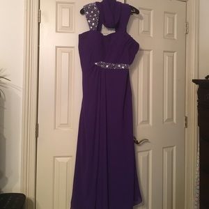 Beautiful jeweled cocktail dress