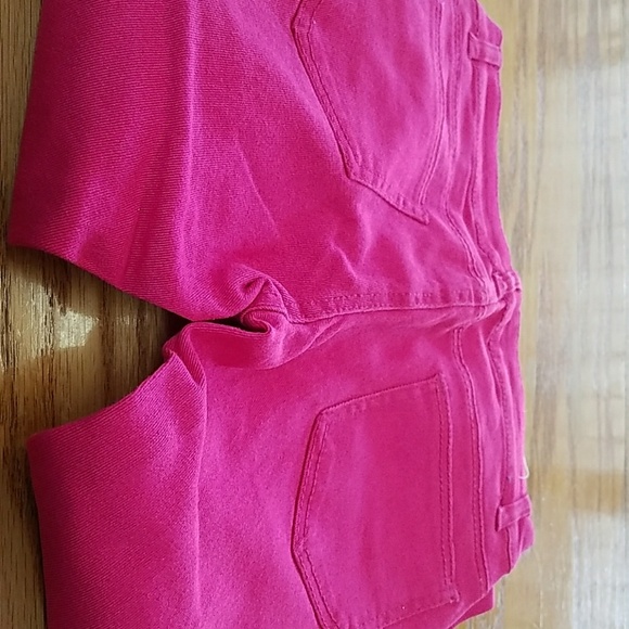 Fuschia Denim Jeans - Picture 3 of 3