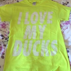 Oregon Ducks I love my ducks tee