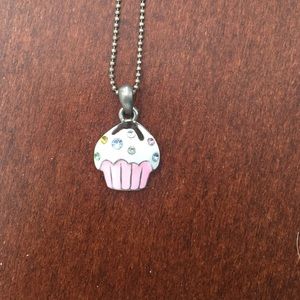 Cupcake necklace, Perfect for summer outfits