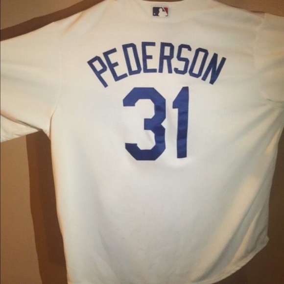 Authentic Pederson Dodgers Jersey. - Picture 2 of 4