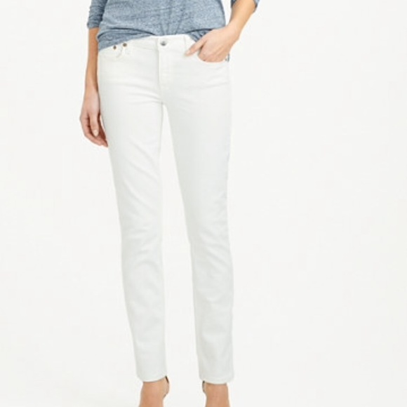J. Crew Denim - J. Crew White Denim Jeans