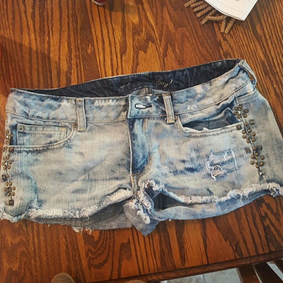 Size 6 American Eagle Acid Wash Shorts