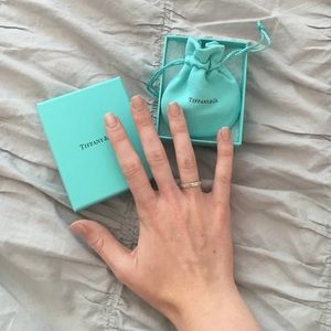 Authentic Tiffany & Co. Notes Band Ring