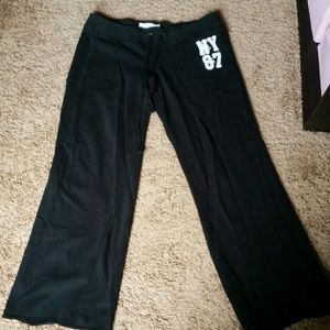 Black sweatpants