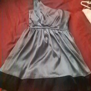 A silver Trixxi dress