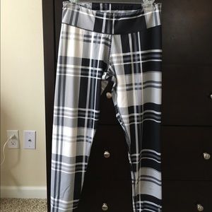 Plaid Running Leggings