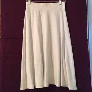 Lands' End XS White Skirt Size 2-4