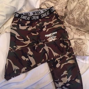 Sweat crew work out leggings