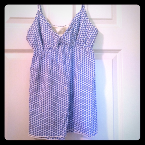 J.Crew spaghetti strap cotton top