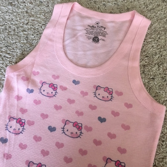 Hello Kitty Tops - Hello kitty tank top