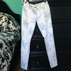 American Eagle stretch patterned jeans