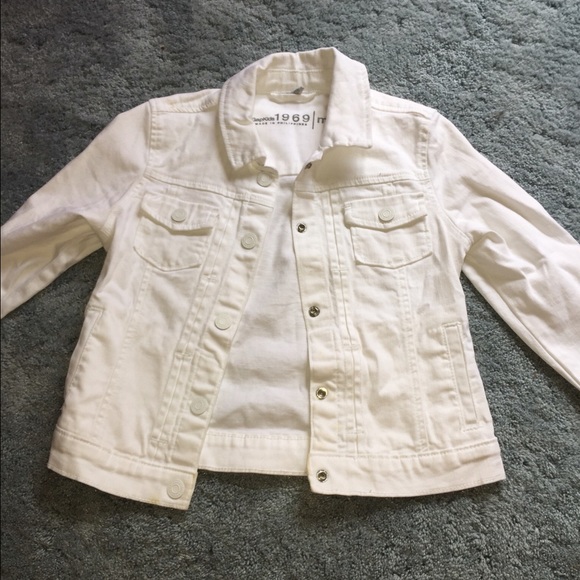 White Jean jacket