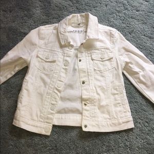 White Jean jacket