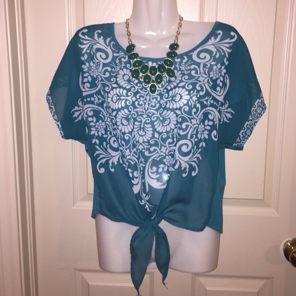 Wishful Park  Tops - Tie blouse