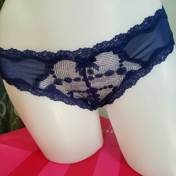 Victoria's Secret Blue Cheekini Culotte Panty - Picture 2 of 3