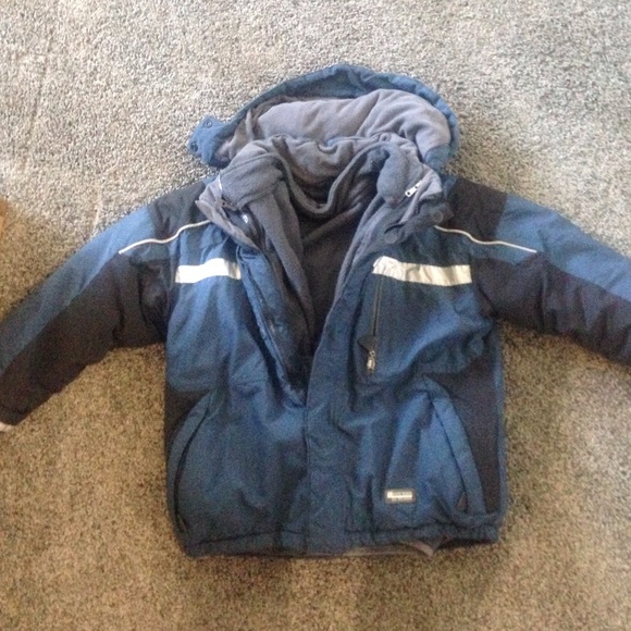 4-5 boys 3 in 1 winter coat