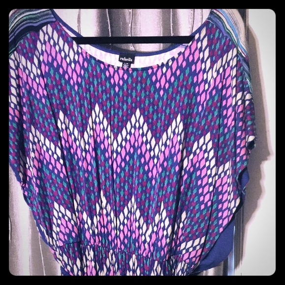Dress multi-color
