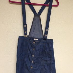 Hollister denim romper dress