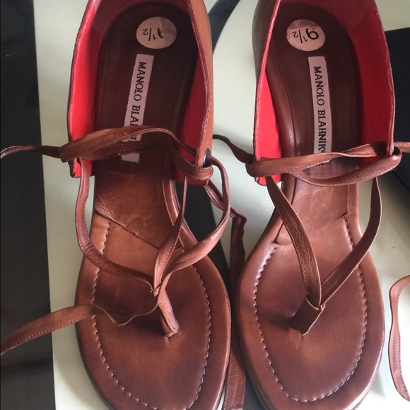 Leather sandal