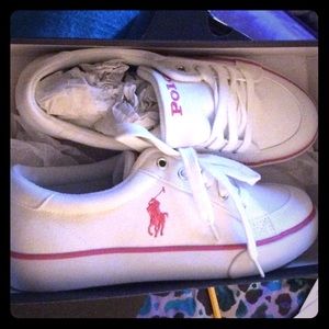 Brand new polo shoes still in the box