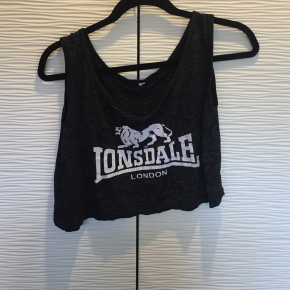 Lonsdale super crop tank