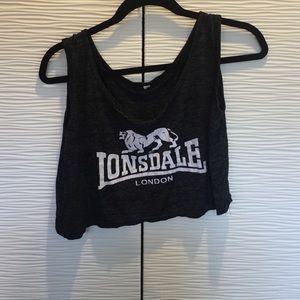 Lonsdale super crop tank