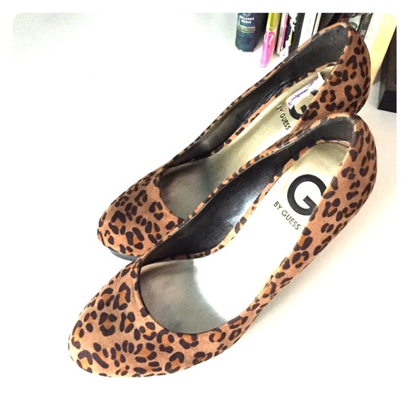 Guess Cheetah Heels