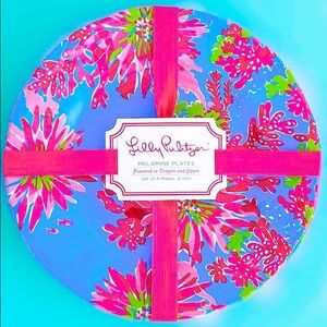 Lilly Pulitzer 4 Plates ✨Flash Sale✨