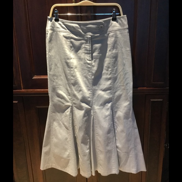 Maxi skirt with flared hem. - Picture 1 of 1
