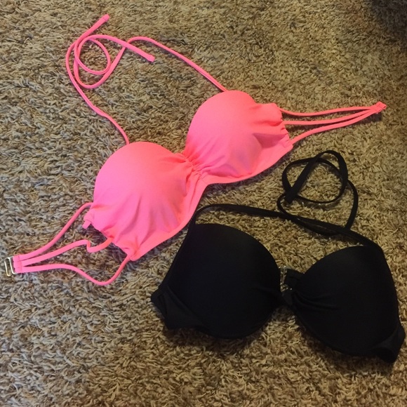 Set of 2 bikini tops