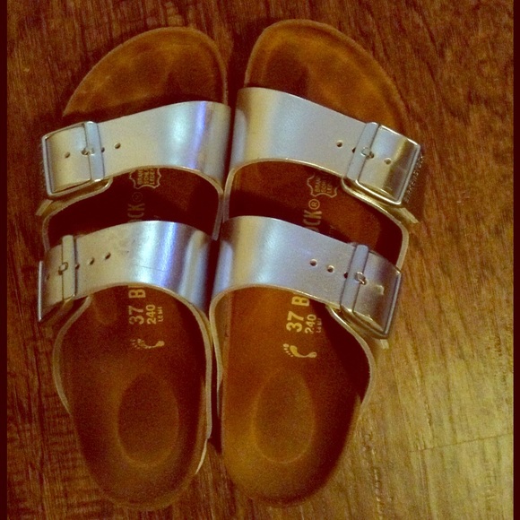 Birkenstock- silver