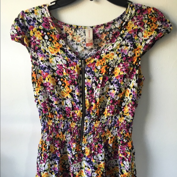 Floral Zip-Up Dress ~ make offers!