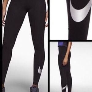 Nike swoosh leggings