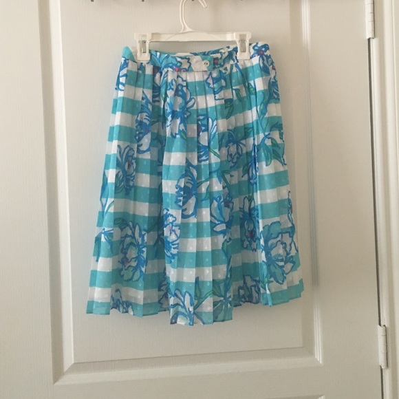 Lilly Pulitzer Tossing the Line, Virginia skirt