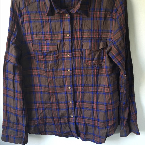 Flannel Button-Down ~ make offers!