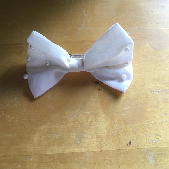 Bundle of Black White & Pink Hair Bow's - Picture 3 of 4