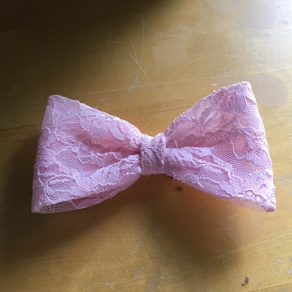 Bundle of Black White & Pink Hair Bow's - Picture 4 of 4