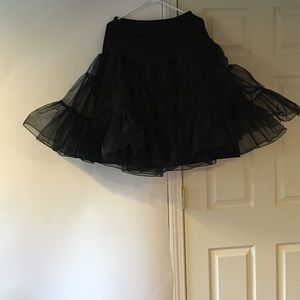 Black petticoat