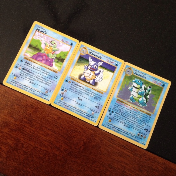 1999 Pokemon cards RARE SHADOWLESS