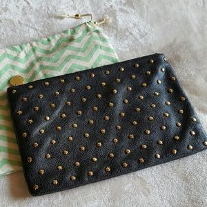 #last sale#price firm#  Leather clutch