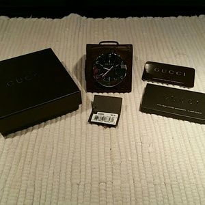 Authentic Gucci travel Alarm Clock