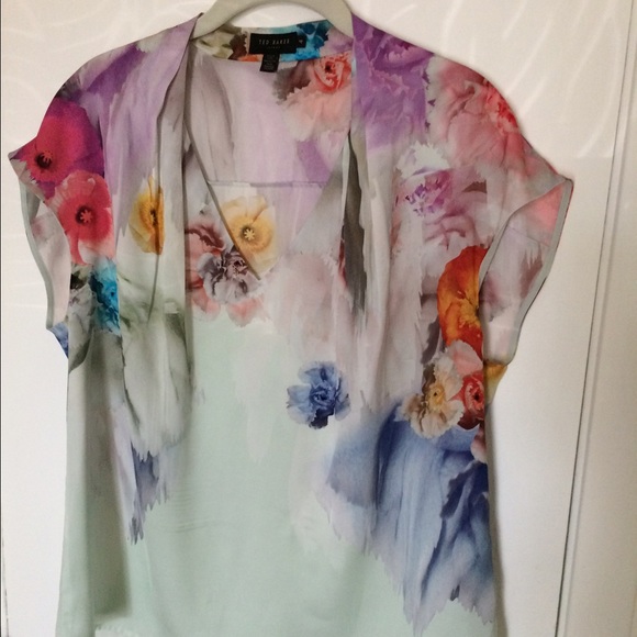 Ted Baker watercolor top