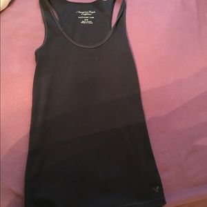 AE Black Racerback Tank Top
